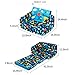 MallBest Kids Sofas Children's Sofa Bed Baby's Upholstered Couch Sleepover Chair Flipout Open Recliner（Blue/Jungle）