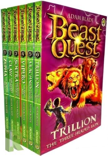 Beast Quest Box Set Series 1 (Book 1 To 6): Adam Blade