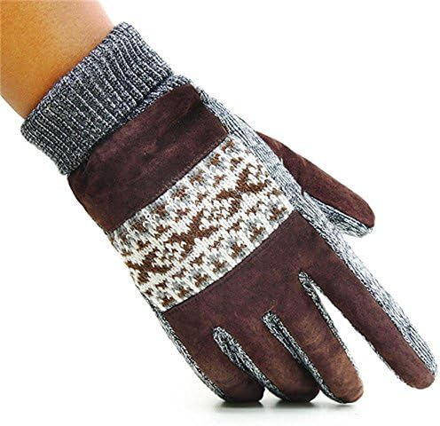 Handy Gloves For Cold Weather,Velvet, Warm, Windproof, Bicycle, Electric Bilor, Men and Women Winter Thickenincycle Anti-skid(Ga color)