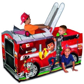 playhut paw patrol marshall fire truck playhouse