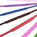 SHINKODA Sports Eyewear Retainer Anti-Slip Glasses Strap Eyeglass Holder Lanyard for Boys and Girls - Big Kids (8-14 Years), 100% Elastic Silicone, Pack of 12 Colors