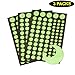 Glow in The Dark Stars, Bonus 3 Moons Wall Decal, Set of 756 Stars Dots and 3 Large Moon for Any Room Decor, Realistic and Bright Glow: Perfect Gift, Room Decor, Decoration and Wall Sticker.