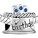 LovelyJewelry Birthday Cake Charms September Simulated Birthstone Candles Beads For Bracelets