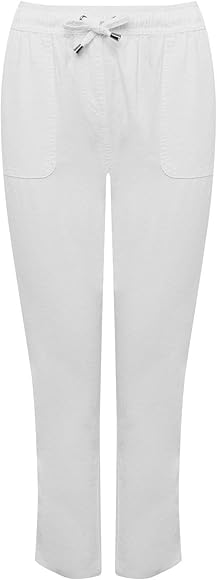 ladies petite slim leg trousers