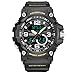 Weide Men Tactical Watch,Analog Quartz Digital Watch Sport Man Chronograph Dress Wrist Watches for Men (Black)