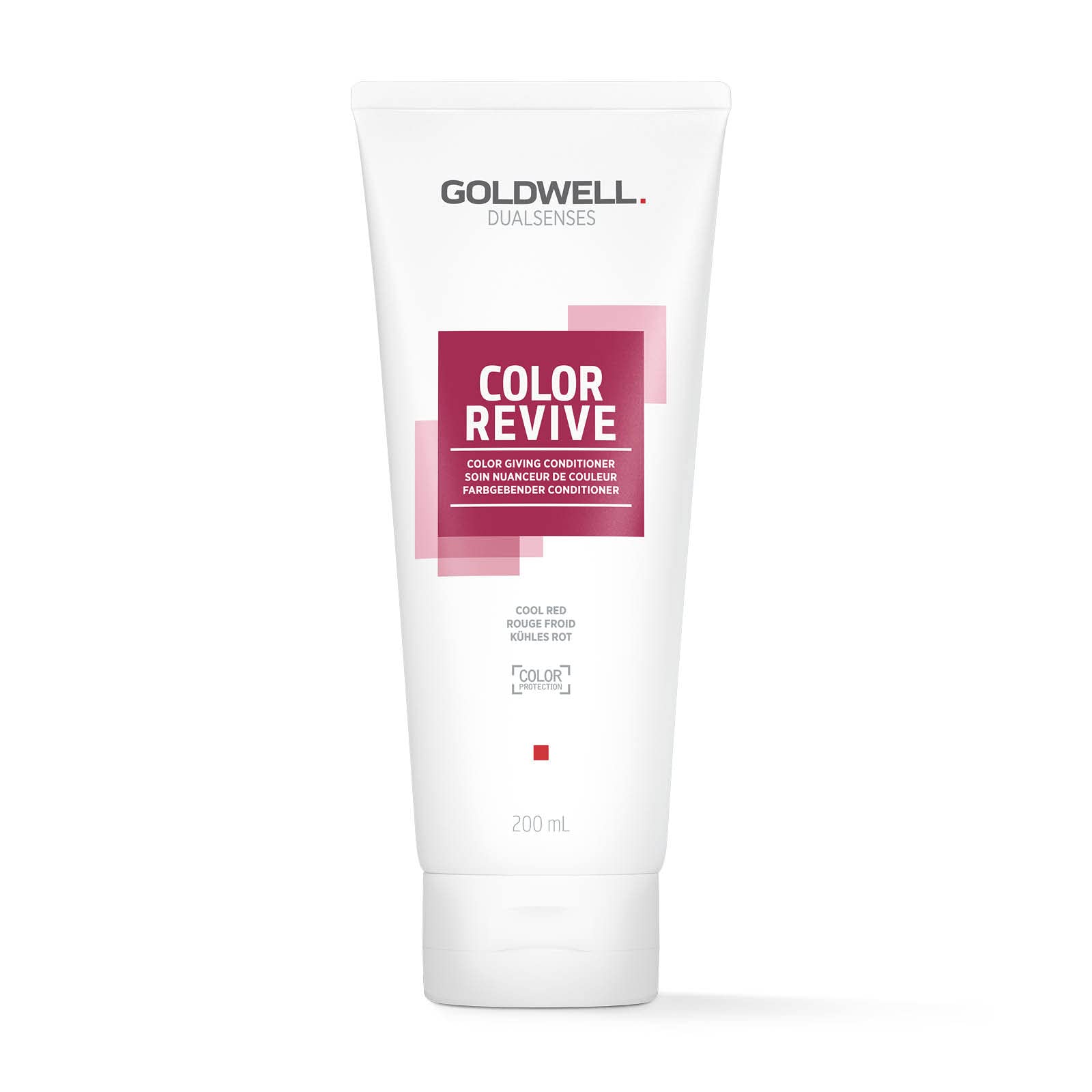 Goldwell Dualsenses Color Revive Conditioner, Cool Red, Refreshes Color, 200ml