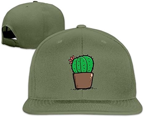 Cactus Cute Art Flat Trucker Hat Sports Hip-Hop Baseball Cap