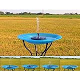 Backyard Essentials Floating Solar Birdbath Bubbler