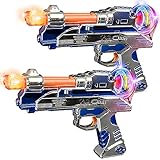 ArtCreativity Super Spinning Space Blaster Toy Gun