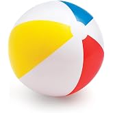 Intex 59020EP Glossy Panel Inflatable Beach Ball, 20 inch