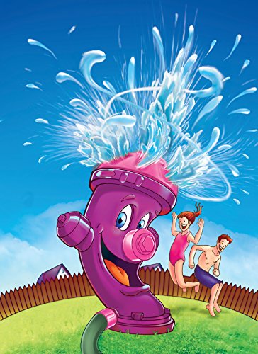 image for Fun Splashers Kids Sprinkler Fire Hydrant, Attach Water Sprinkler for 