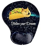 Apottwal Funny Doge Mouse Pad, Mouse Pad with Wrist