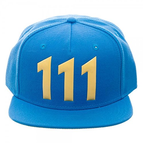 Fallout Vault 111 Chrome Weld Logo Snapback