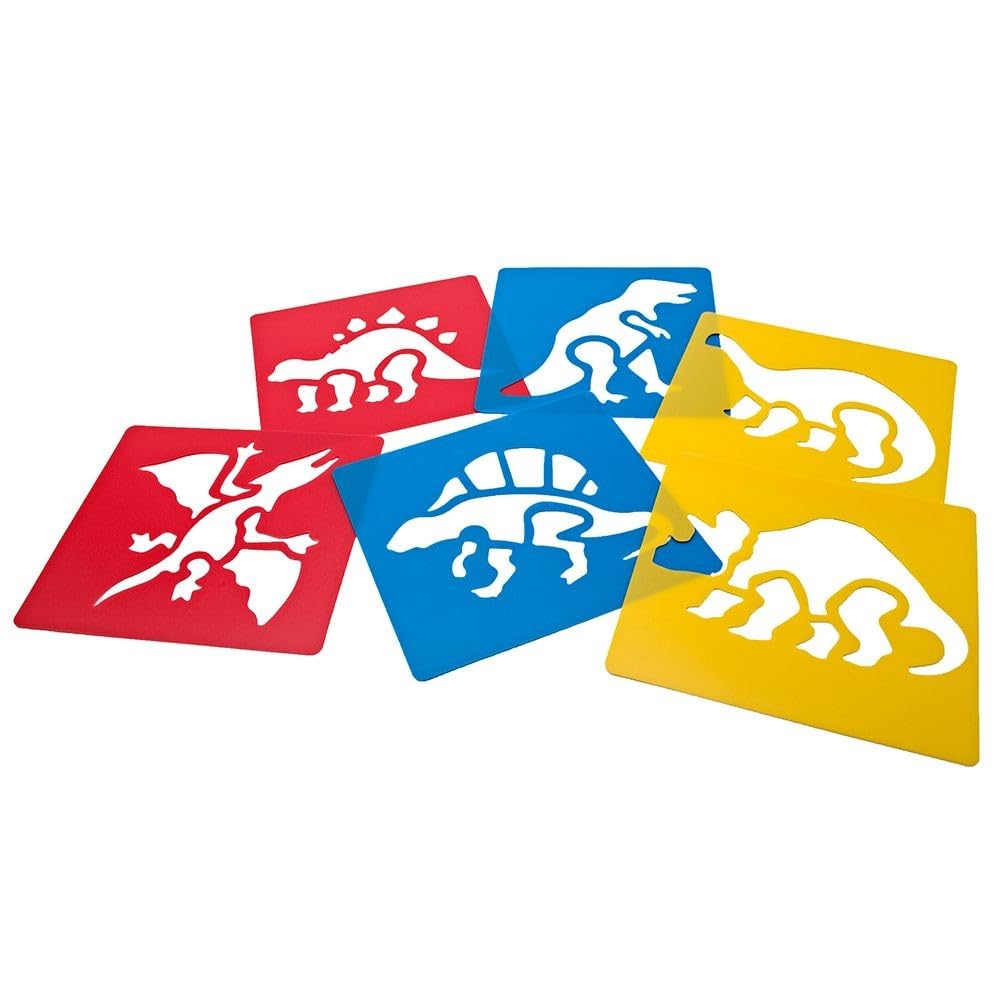 Washable Plastic Stencils | Dinosaur