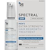 DS Labs Spectral.UHP 5% Minoxidil - Hair Density Serum, Extra Strength Topical Formula for Thicker-Looking Hair, Targets Thinning at the Crown Area, With Nanosome Technology, 60mL