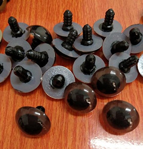 1 Granule+Brown+Plastic+Safety+Washers