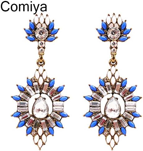 Chokushop Environmental Quality !!! Novelty Elegant Women Party paragraph long earrings for women joias indian korean cristal drop earing
