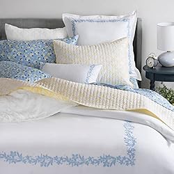 MARTHA STEWART Pamela Lemon Yellow Floral Queen