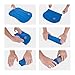 Inflatable Camping Pillow for Travel - Ultralight lightweight Compressible Comfortable Compact Portable Pillow for Sleeping Bag and Tent Storage Hiking Outdoor Air Pillows by GIOHOS - ( Blue )