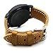 Ritche 20mm Watch Band Strap Italy Calf Leather Handmade Strap Fit for Samsung Gear S2 Classic