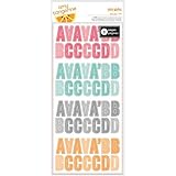 American Crafts Amy Tangerine Yes Please Stickers, Life