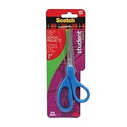 Scotch Kids Pointed Tip Scissors with Soft Touch, 5