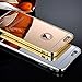 For iPhone 6S Plus 6 Plus Case, Janacy Aluminum Ultra-thin Mirror Metal Case Cover for Apple iPhone 6S Plus 5.5
