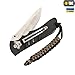 M-Tac Skull Knife Lanyards with Beads - Paracord Lanyard - Tactical Lanyard for Knife – Cuboid (COY/BK)