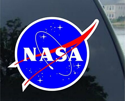 NASA National Aeronautics and Space car sticker (4" (Buy 1 get 1 Free))