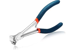 SPEEDWOX End Nippers Long Reach 5-1/2 Inch Mini End Cutting Pliers End Cutters Fine Precision Professional Wire Cutter for Je