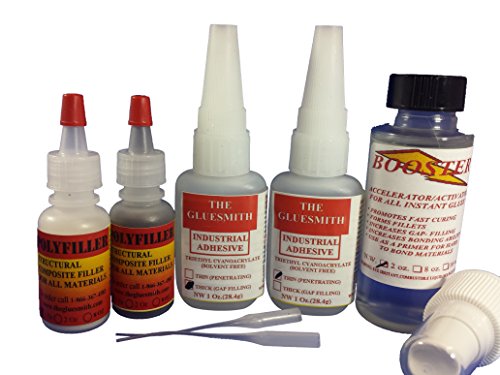 GLUESMITH- Plastic repair glue system from The Gluesmith, great for all other materials also