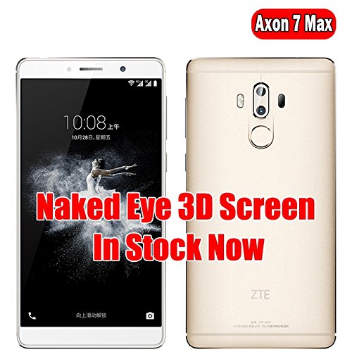 ZTE Axon 7 MAX Gold 6" screen 4GB Ram 64GB Unlocked