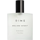 DIME Beauty Perfume Malibu Night, 1.7 oz / 50 ml - Light and Floral Musk Scent, Hypoallergenic, Clean Perfume, Eau de Toilette For Women