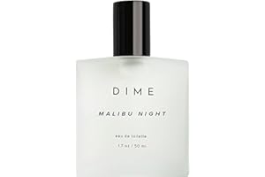 DIME Beauty Perfume Malibu Night, 1.7 oz / 50 ml - Light and Floral Musk Scent, Hypoallergenic, Clean Perfume, Eau de Toilette For Women