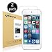 [2-Pack] iPod Touch 5th/6th Generation Screen Protector, HoPerain 0.25mm[Tempered Glass] 9H Hardness, Anti-Scratch, Anti-Fingerprint, Bubble Free, Ultra-clear,Apple ipod touch 6 / 5
