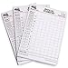 Yellow Mountain Imports 3-Pack Mexican Train and Chicken Foot Dominoes Scorepad - 180 Sheets