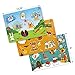 Gleeporte Easter Wooden Peg Puzzles, Holiday Theme | Pack of 3 Learning Educational Pegged Puzzle Boards for Toddler & Kids | Ideal Gift Easter
