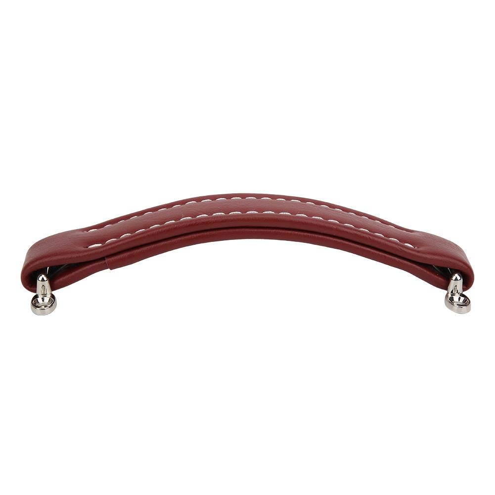 PU Leather Guitar Amp Handle - Rough Textured Embossed Black Speaker Handle for Guitar Amplifier