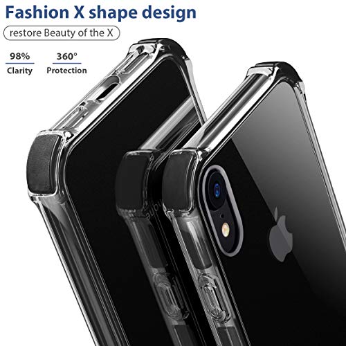 MATEPROX iPhone XR Case Clear AntiYellow Heavy Duty Bumper Protective
