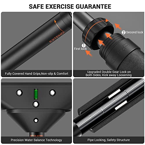 Sportneer Pull Up Bar Strength Training Chin Up Bar without Screws