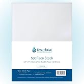 SmartSolve Water-Soluble 5pt CardStock | Dissolves Quickly in Water | Biodegradable | Eco-Friendly | Printable | Craft, Confidential Document, Memorial Letter | 8.5&rdquo; x 11&rdquo; | 25 White Sheets