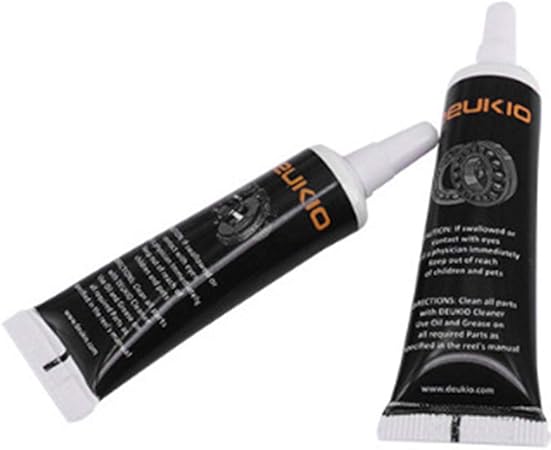 Amazon Achicoo リール用オイル リール用グリス 2ピース 釣りリール潤滑油 金属スプロケット ベアリング 釣りアクセサリー 黒白 グリースグリース 潤滑剤 車 バイク 車 バイク