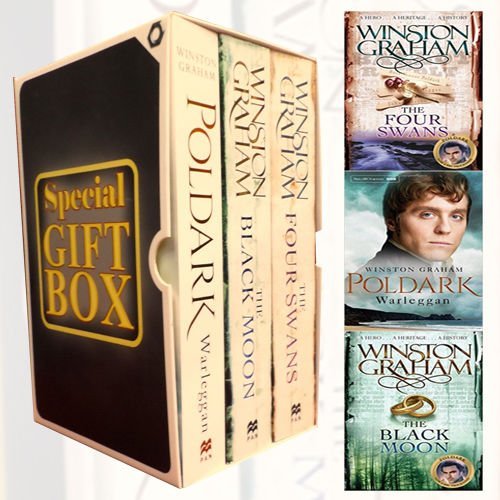 Poldark Series Winston Graham 3 Books Collection Bundle Gift Wrapped Slipcase Specially For You