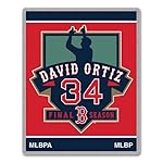 DAVID ORTIZ BOTON RED SOX FINAL SEASON 2016 MLB RETIREMENT WINCRAFT PIN