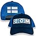 CCM Finland Flag Navy/Blue Trucker Hat