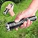 Tactical Flashlight, ORCATORCH T20 980 Lumens Super Bright CREE LED Flashlight with Holster, 2 Rechargeable 18650 Li-on Batteries, IP68 Water-Resistant, 6 Light Modes for Camping, Security, Emergency