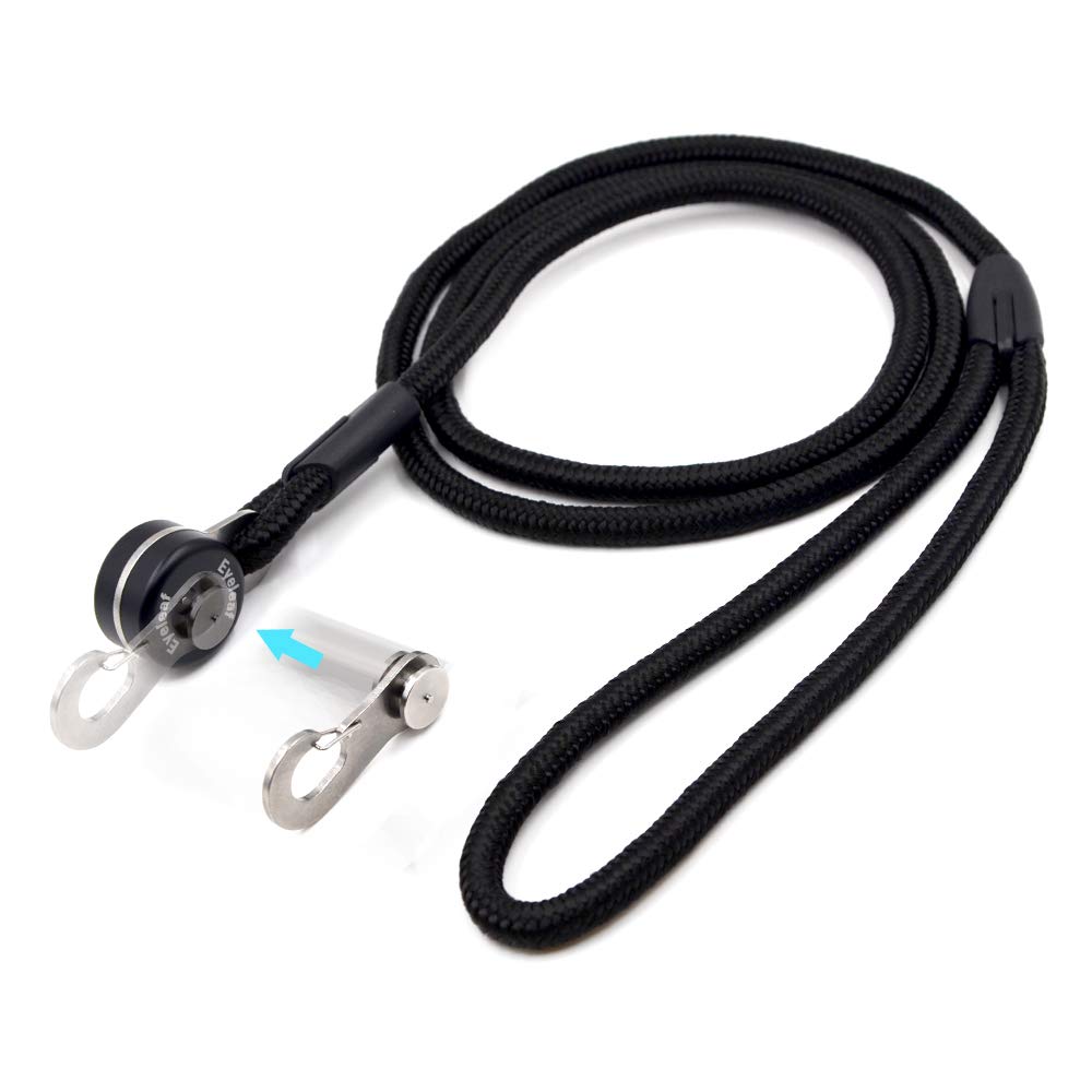 outdoortop Hands Free Leash Fastener - Strong Magnetic hook Pets Lock Carabiner Quick Link Nylon Climbing Rope Dog Leash Free Control-for Running Hiking Jogging and Walking for Small-Medium Dogs