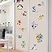 JIAHUI Nursery Decor Popular Characters Pokemon Xy Peel and Stick Wall Decal For Children Room Decal 17x9.5 inch