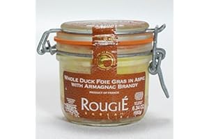 GOURMETFOODSTORE Whole Duck Foie Gras in Aspic with Armagnac Brandy Micuit By Rougie