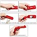 EBINGMIMA 2 Pack Creative Bottle Opener Beer Drink Bottle Cap Gun Openers Launcher Shooter for Home Bar Party Drinking Game (Red and Grey)
